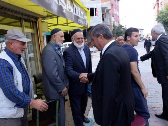 Vali Şerif Yılmaz ve Kent Protokolü Altıntaş İlçesi’ni ziyaret etti