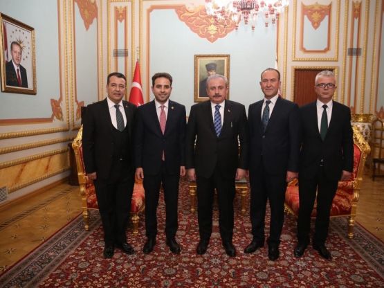 Yeni Bir Hayat Yeni Bir Nefes Derneği’nden Meclis Başkanı Mustafa Şentop’a ziyaret